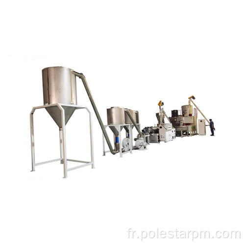 Machine de granules Polestar PE / PP